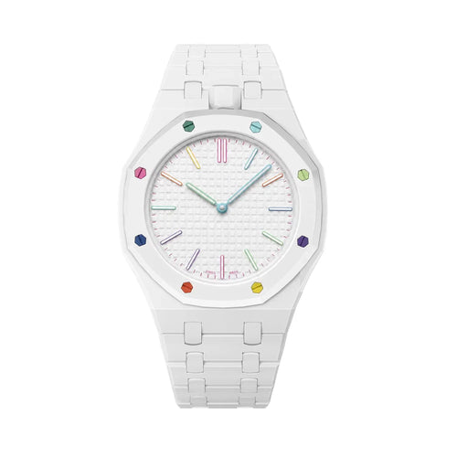 Swatch Royal Pop Bioceramic Strap - 12 O'Clock (White)