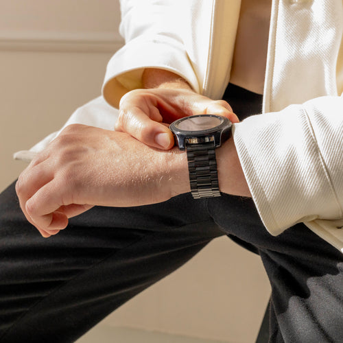 Samsung Gear S3 Steel Strap (Black)