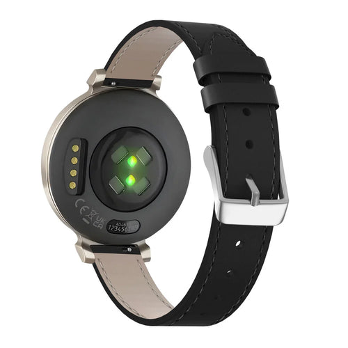 Watch Strap Leather 14mm - Quick Release (Black)
