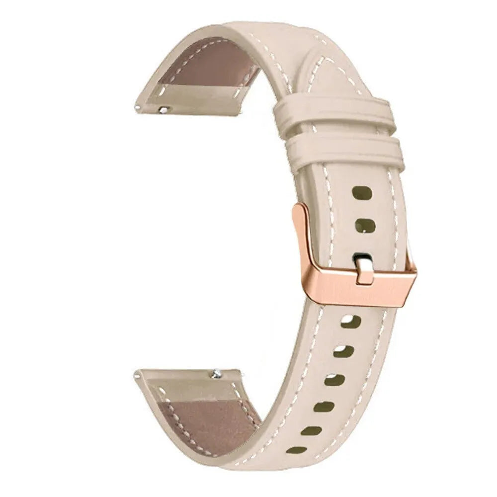 Huawei Watch 5 - 42mm Leather Strap (Beige)