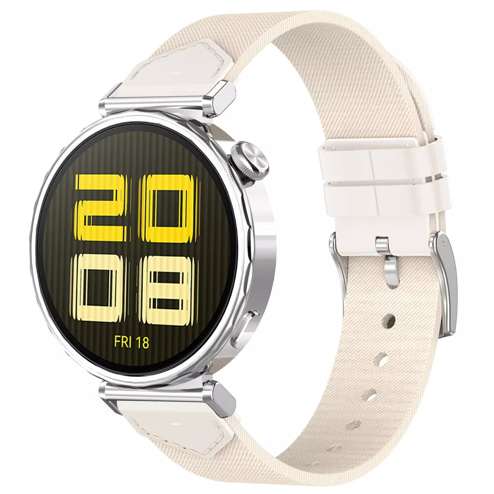 Huawei Watch 5 - 42mm Nylon Hybrid Strap (Starlight)