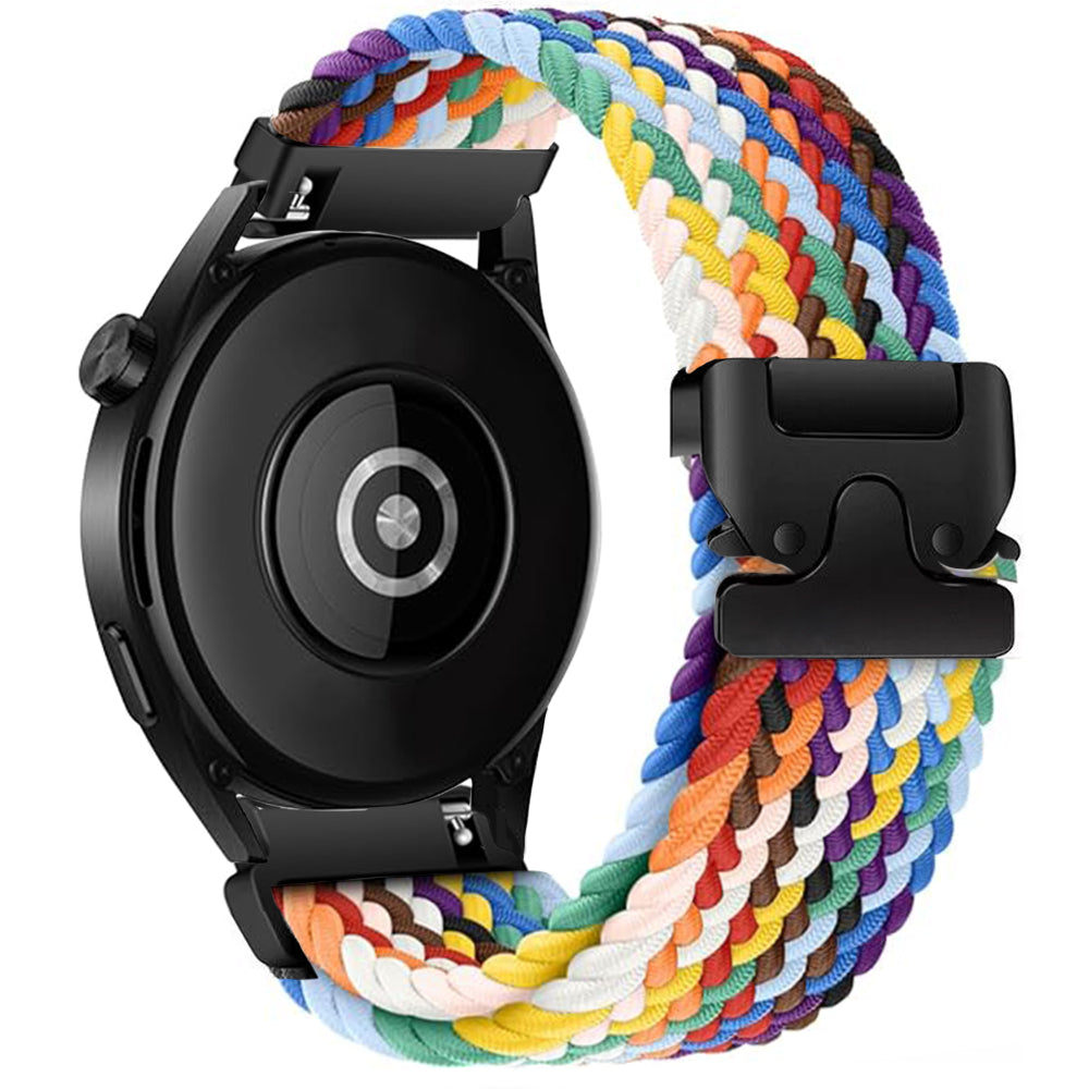 Garmin Vivoactive 4s Braided Strap with P-buckle (Rainbow)