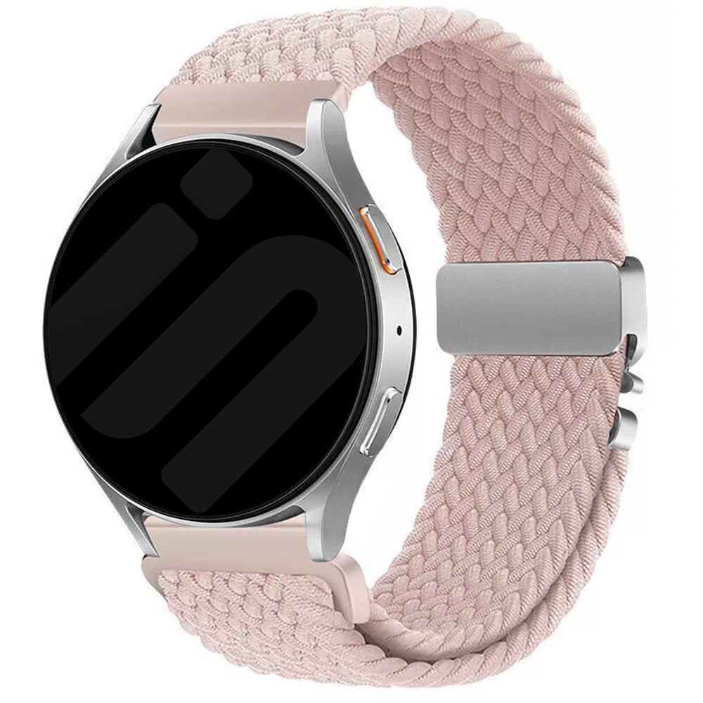 Garmin Vivoactive 4s Braided Strap with P-buckle (Pink)