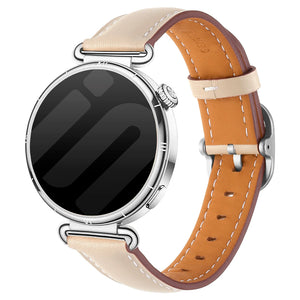 18mm square leather band starlight