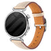 Fossil Gen 5e - 42mm Square Leather Strap (Starlight)