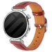 Fossil Gen 6 - 42mm Square Leather Strap (Wine Red)