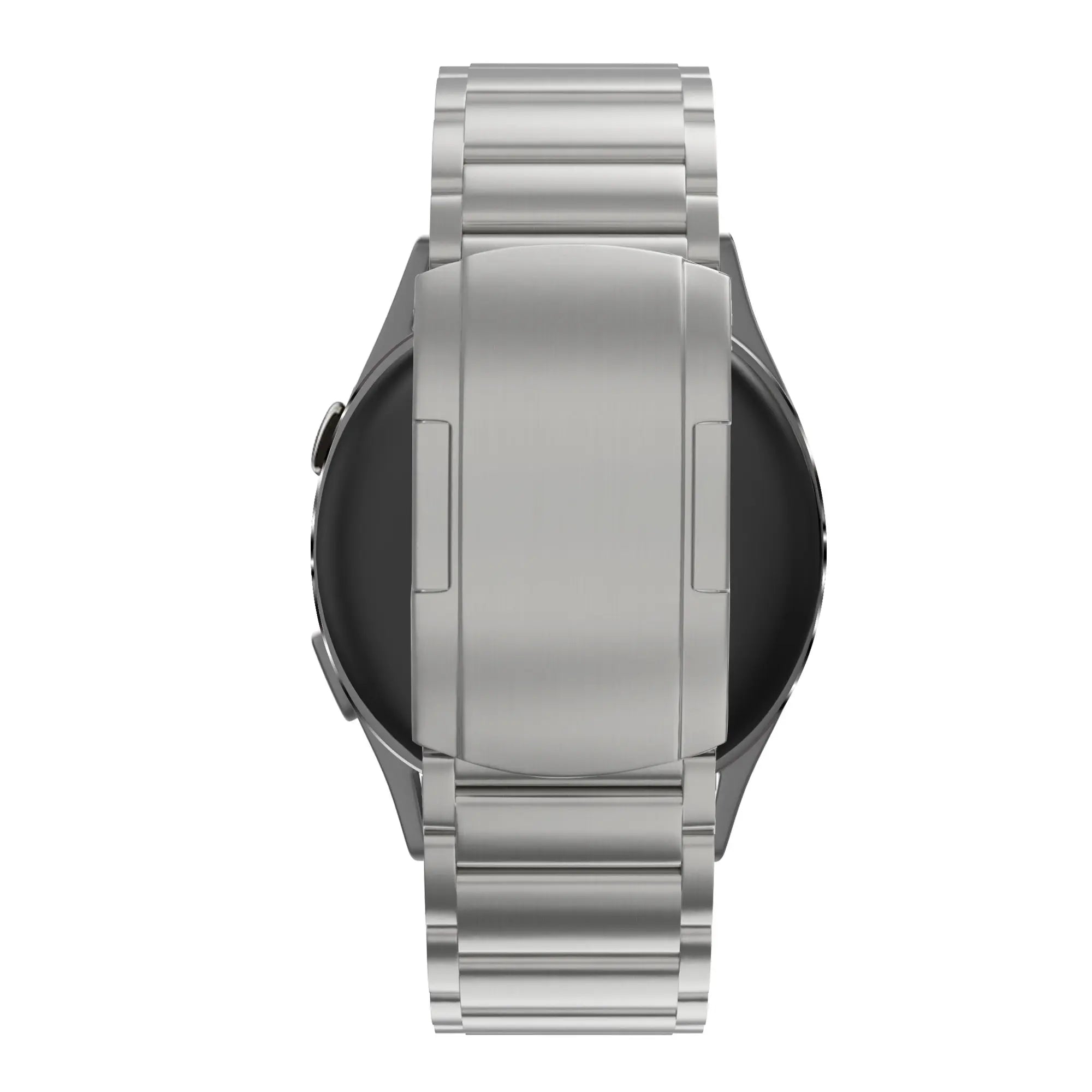 Bandz Garmin Forerunner 255s Titanium Link Strap (Silver)