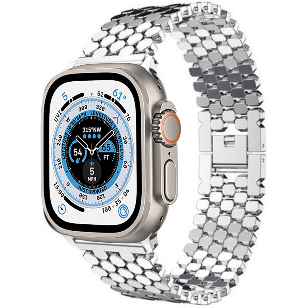 19-strap-it-apple-watch-ultra-stalen-vis-band-zilv