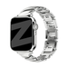 Bandz Apple Watch Premium Metal Strap 'Twisted' (Silver)