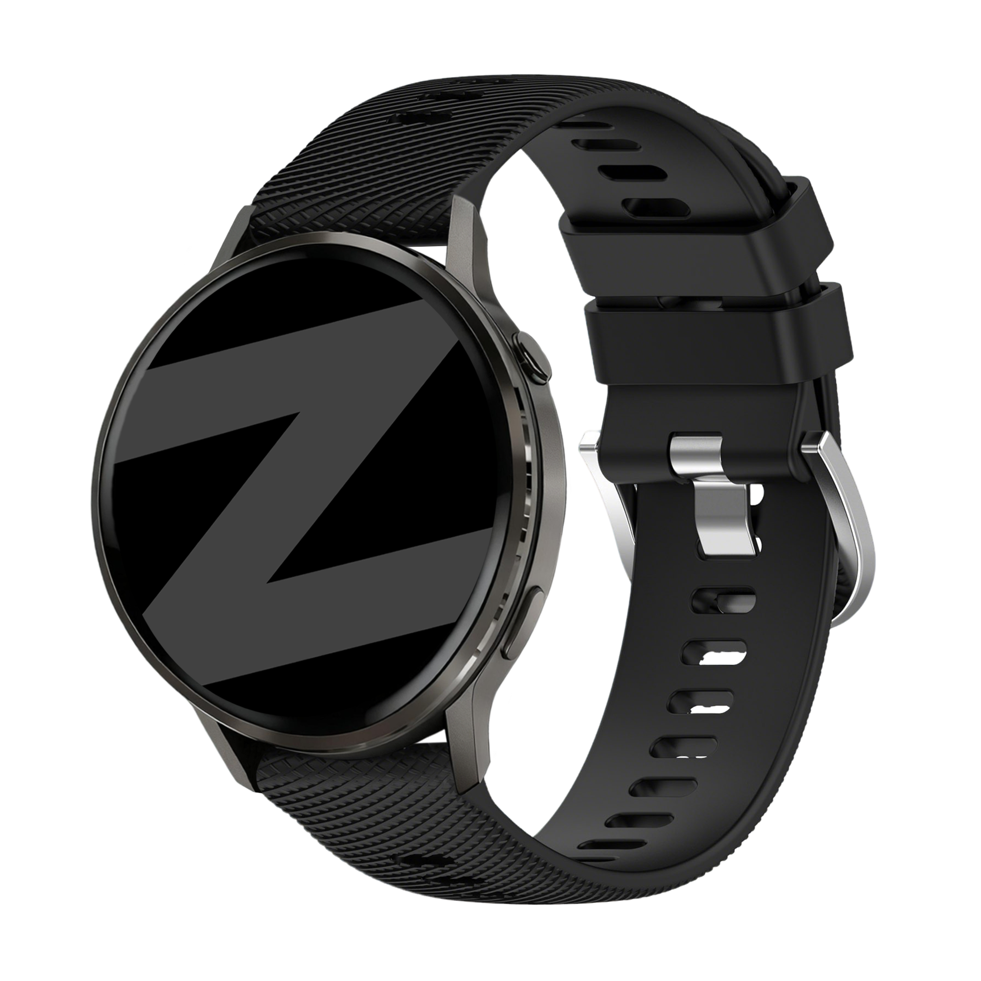 Bandz Garmin Venu 2s Silicone Strap 'Deluxe' (Black)