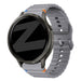 Bandz Garmin Venu 4 - 45mm Silicone Strap 'Wave' (Dark Grey)