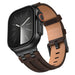 Apple Watch Solid Leather Strap (Coffeebrown)