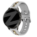 Bandz Amazfit Cheetah 2 Pro Dual Leopard Strap (Light Grey)
