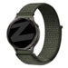 Bandz Garmin Vivoactive 4s Nylon Loop Strap (Dark Green)