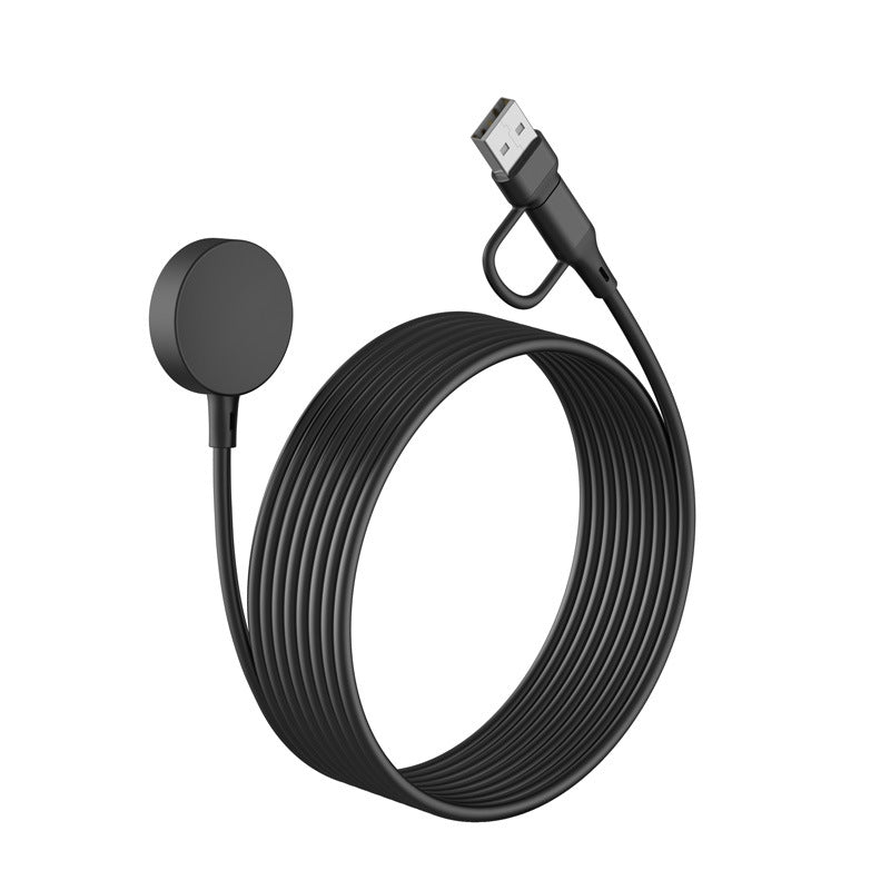 Strap-it USB-A & C 2in1 Samsung Galaxy Watch 8 / 8 Classic Charger