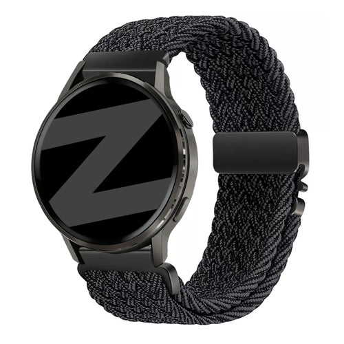Bandz Garmin Vivoactive 4 Braided Strap 'Parachute' (Graphite)