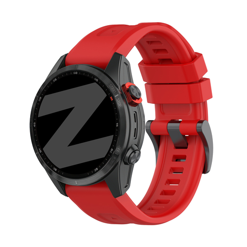 Bandz Garmin Approach S70 - 42mm Silicone Strap 'Classic' (Red)