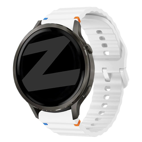 Bandz Garmin Venu 2s Silicone Strap 'Wave' (White)