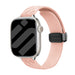 Apple Watch D-Buckle Silicone Diamond Strap (Pink)