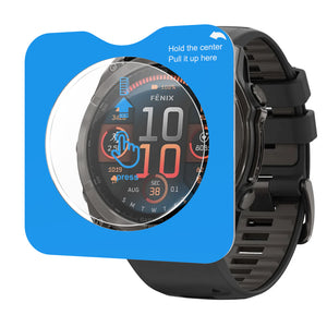 Screenprotector with One-Click Tool - Garmin Fenix 8 - 51mm