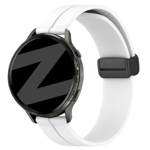 Bandz Garmin Approach S42 Silicone Strap with D-Buckle (White)