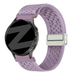 Bandz Withings Steel HR - 40mm Vintage Nylon Strap (Light Purple)
