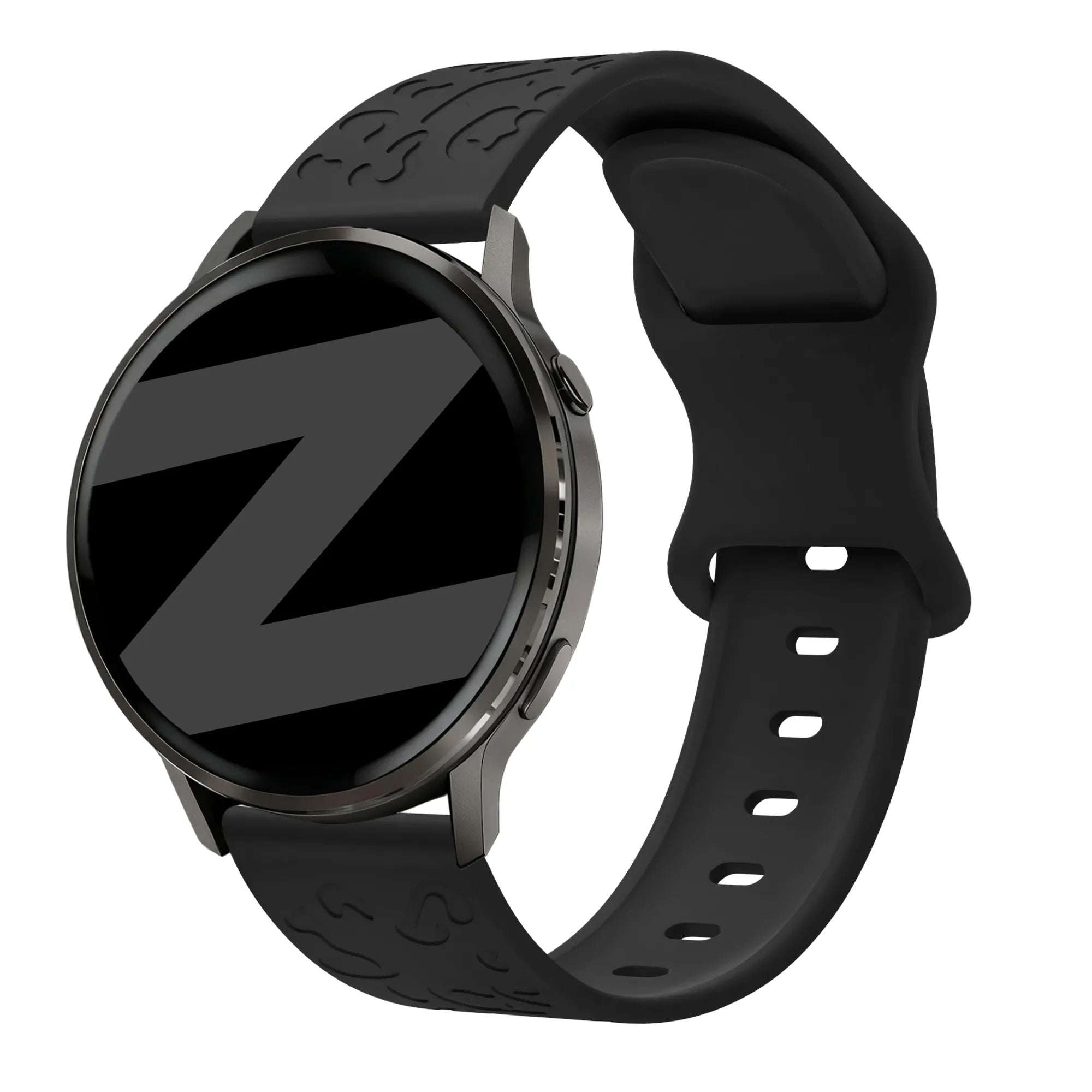 Bandz Garmin Approach S12 Silicone Strap 'Leopard' (Black)