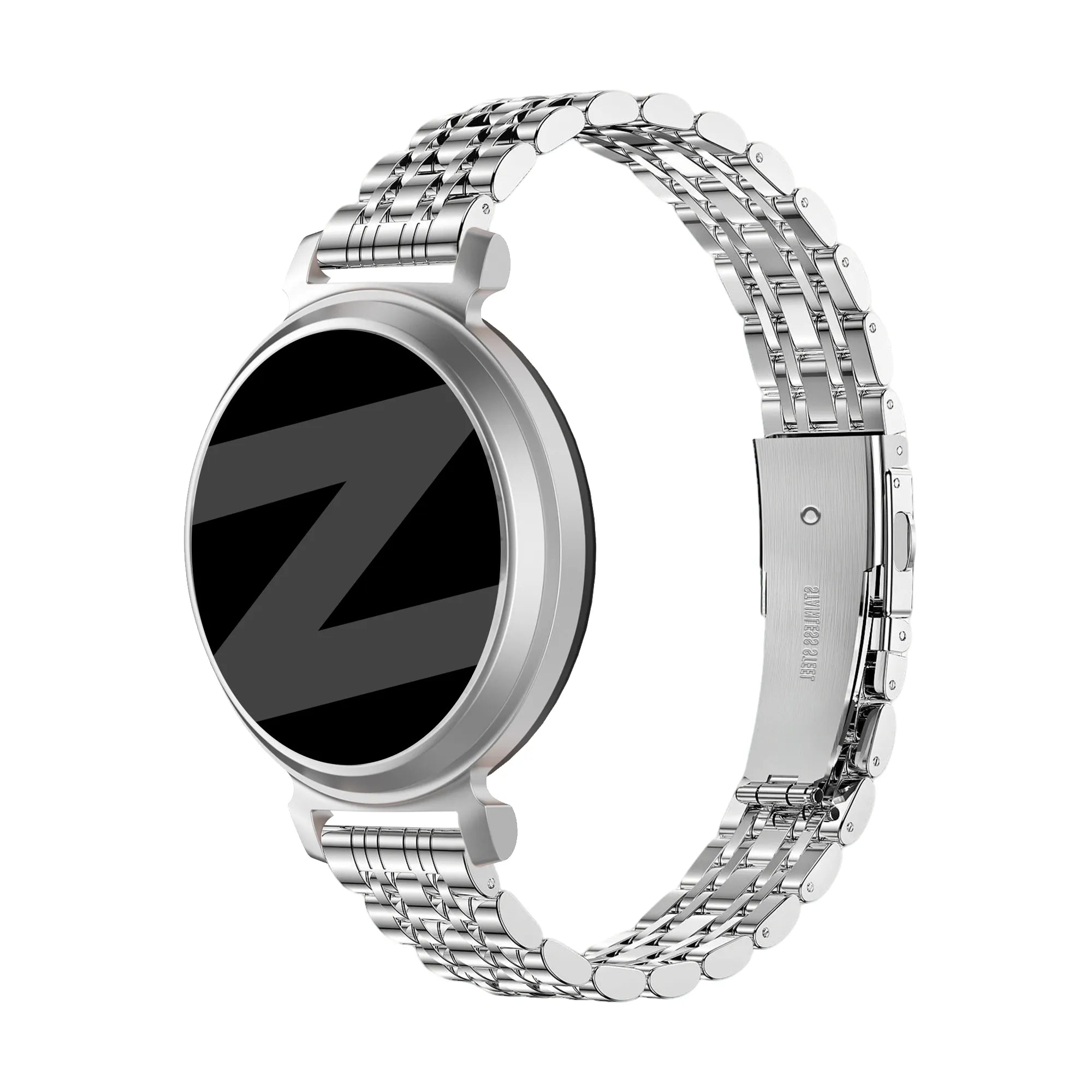 Bandz Garmin Lily 2 Steel Strap 'Deluxe' (Silver)