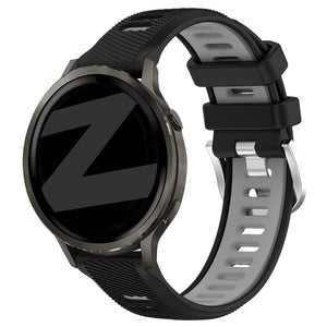Bandz Garmin Vivoactive 4s Sport Strap with Buckle (Black/Grey)