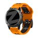 Bandz Garmin Approach S62 Buckled Sport Strap (Orange/Black)