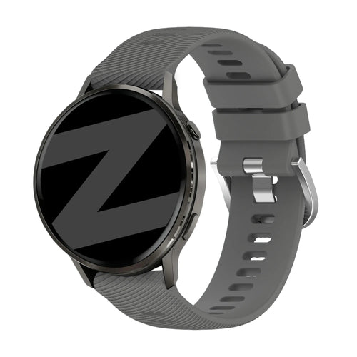 Bandz Garmin Vivomove 3s Silicone Strap 'Deluxe' (Dark Grey)