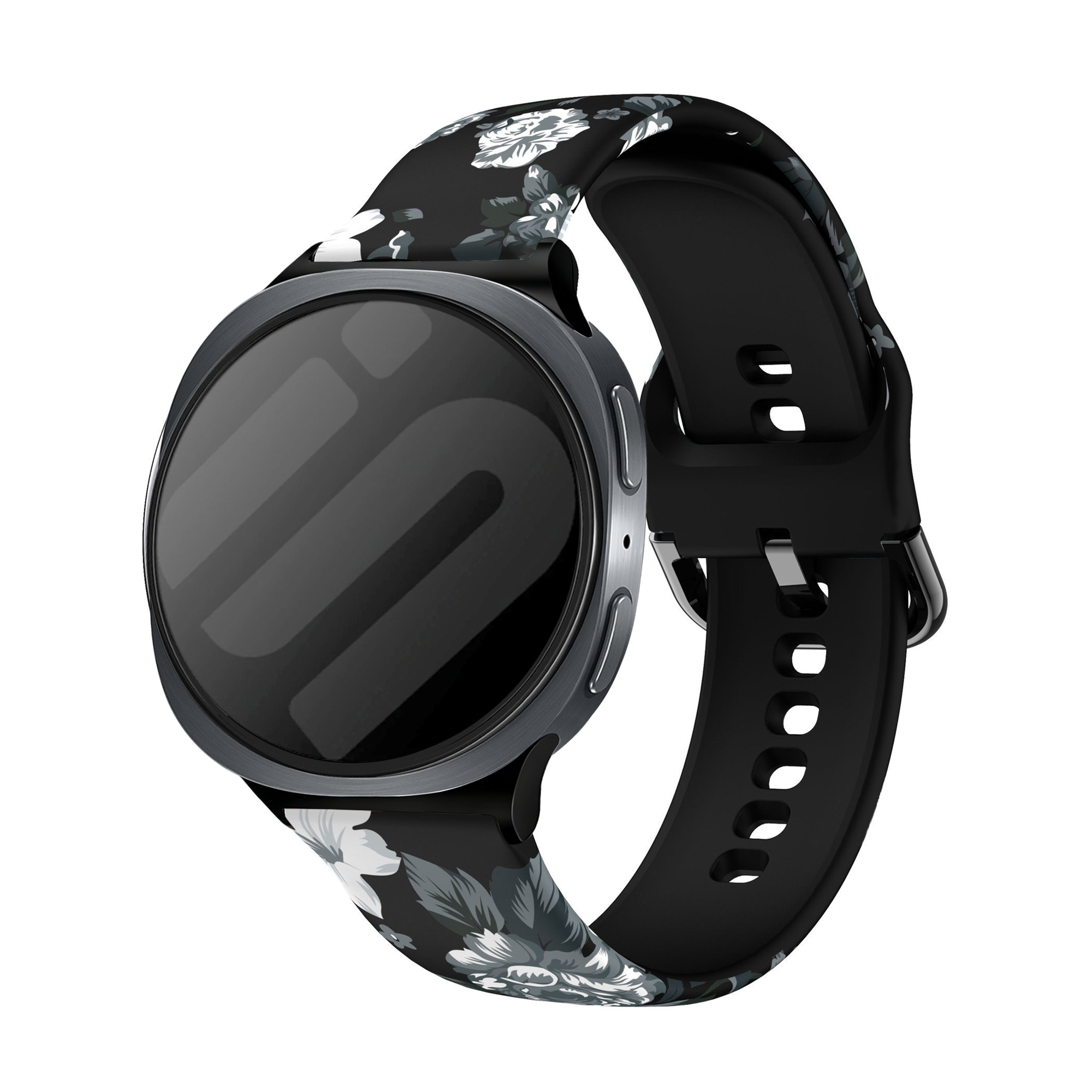 Samsung Galaxy Watch 8 - 40mm Grey Flower Strap