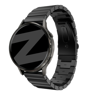 Bandz Garmin Forerunner 255 Steel Strap 'One Bead' (Black)