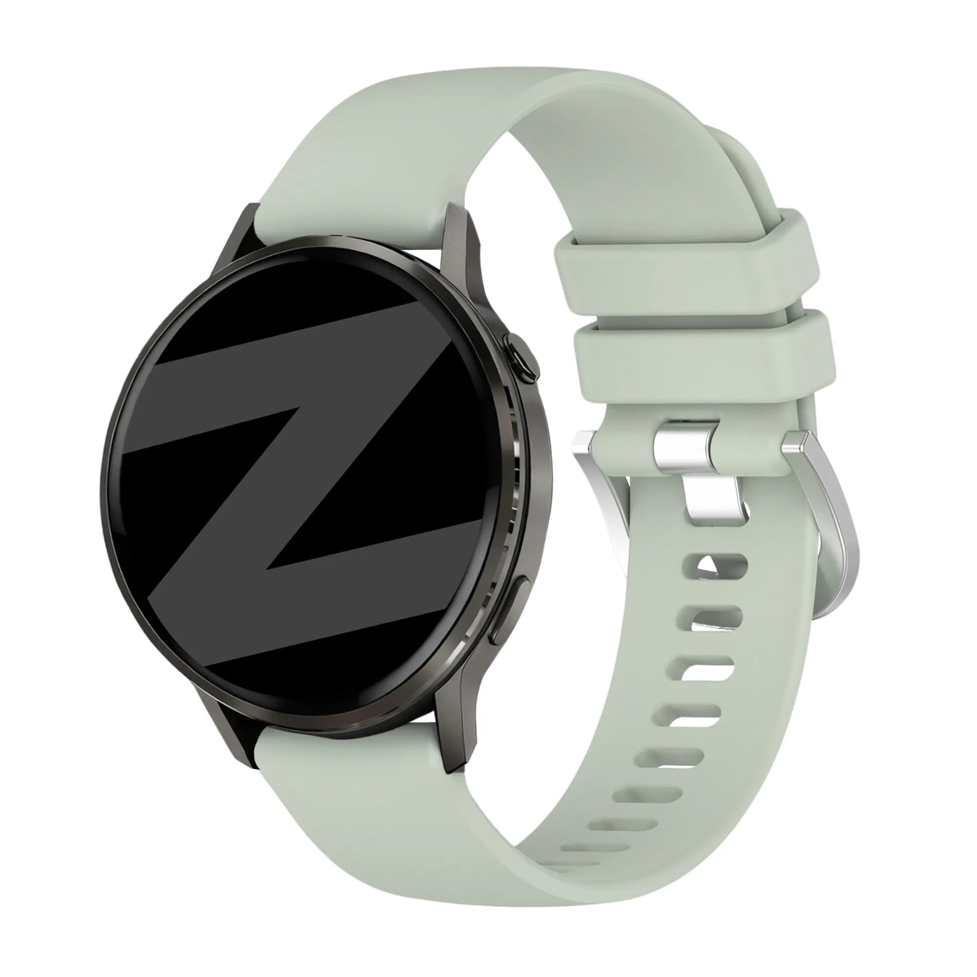 Bandz Garmin Vivomove 3s Silicone Strap 'Classic' (Light Green)