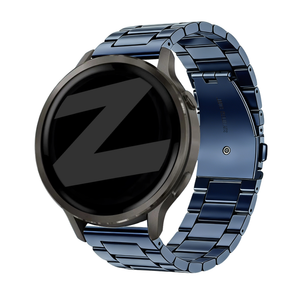 Bandz Garmin Forerunner 265 Steel Strap 'Classic' (Blue)