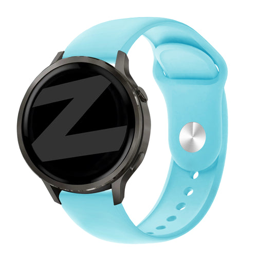 Bandz Garmin Vivomove 3s Sport Strap 'Deluxe' (Light Blue)