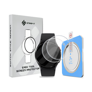 Screenprotector with One-Click Tool - Samsung Galaxy Watch 4 - 40mm