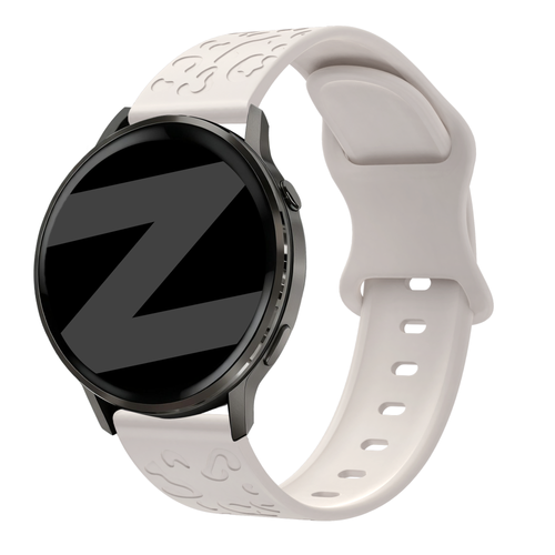 Bandz Garmin Approach J1 Silicone Strap 'Leopard' (Starlight)