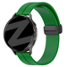 Bandz Garmin Vivomove Trend Silicone Strap with D-Buckle (Green)