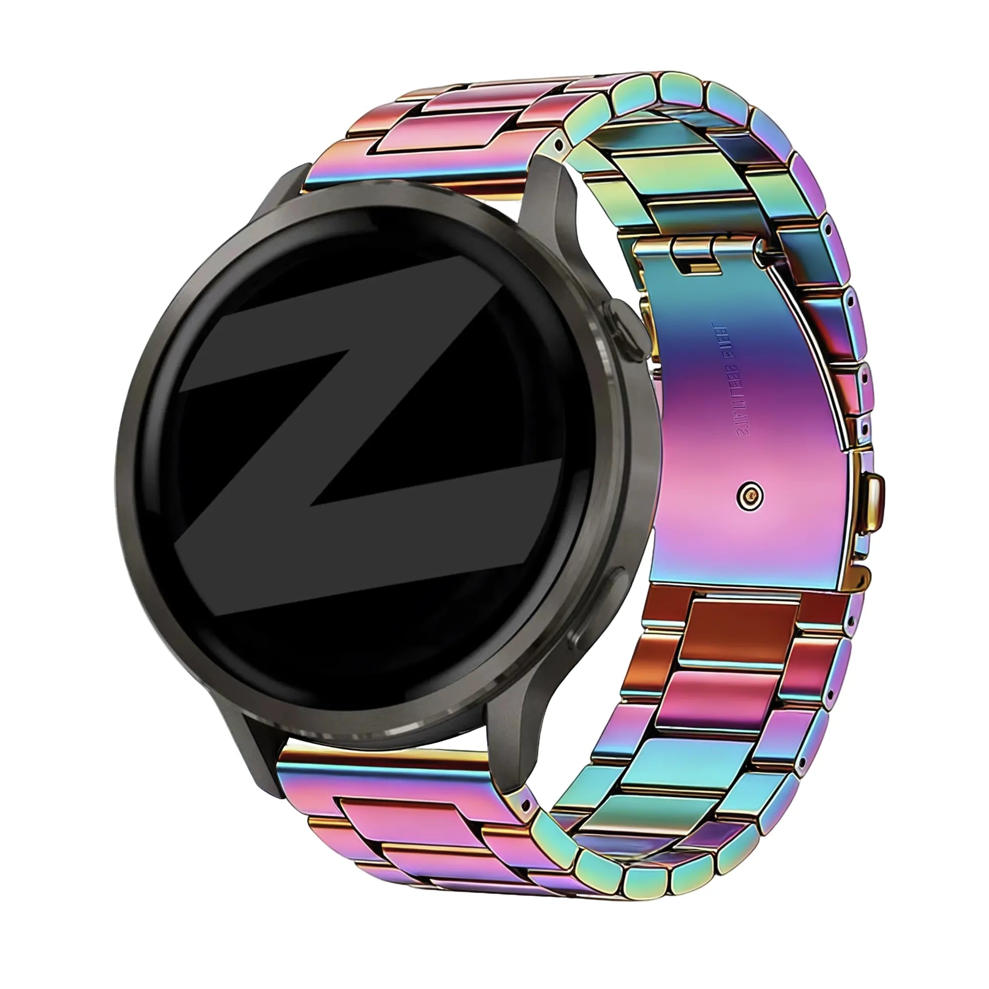 Bandz Garmin Forerunner 70 Steel Strap 'Classic' (Rainbow)