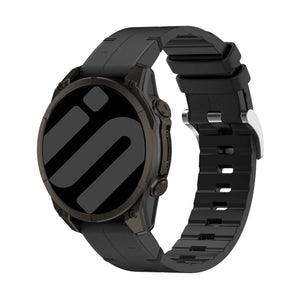 Garmin Epix Pro (Gen 2) 51mm Leather Hybrid Strap (Black)