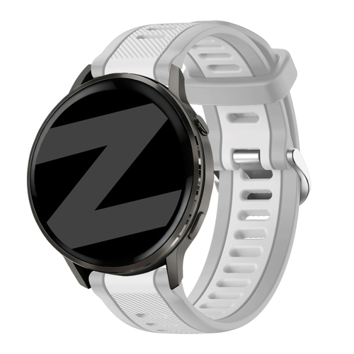 Bandz Garmin Venu SQ Dual Buckled Sport Strap (Grey)