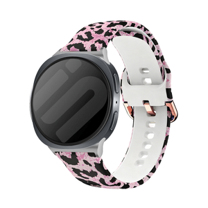 Samsung Galaxy Watch 8 - 40mm Pink Leopard Strap