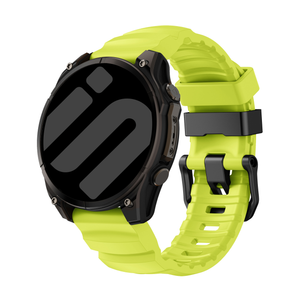 Garmin Tactix 8 - 51mm Trail Silicone Strap (Lime)