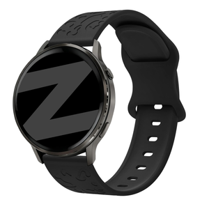 Bandz Garmin Venu 4 - 41mm Silicone Strap 'Leopard' (Black)