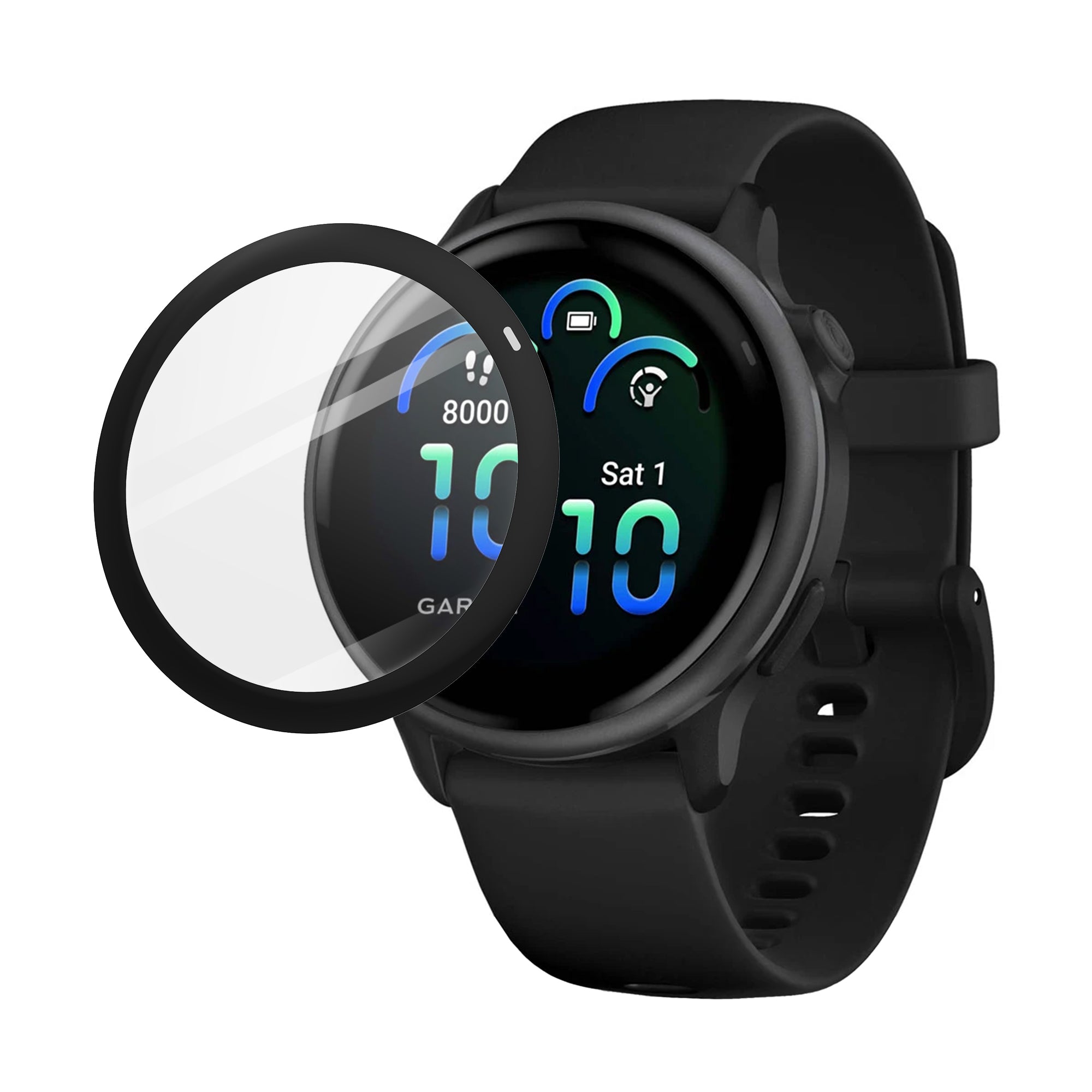 Screenprotector with One-Click Tool - Garmin Vivoactive 6