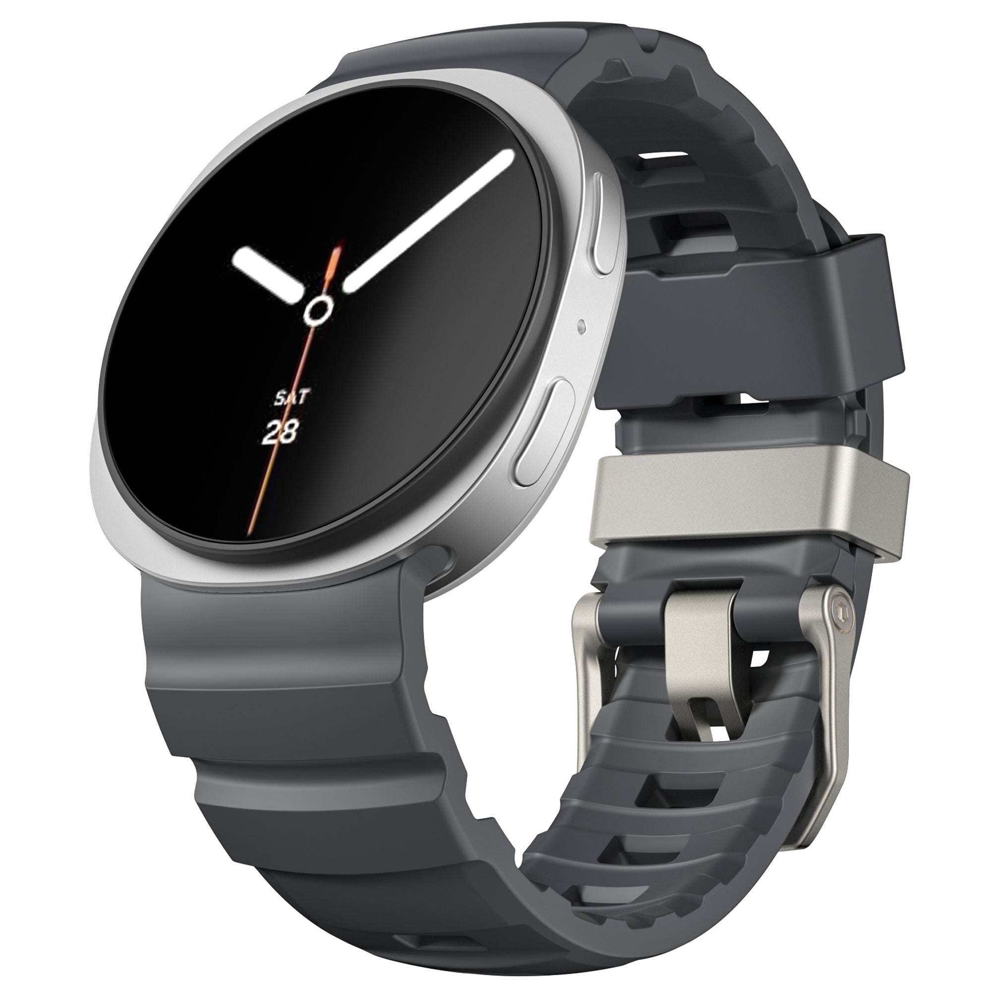 Samsung Galaxy Watch 8 Classic Extreme Silicone Strap (Black)