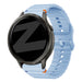 Bandz Garmin Forerunner 255s Silicone Strap 'Wave' (Light Blue)
