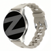 Bandz Huawei Watch GT 3 Pro 43mm Silicone Strap 'Chains' (Light Grey)