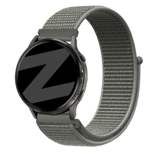 Bandz Garmin Forerunner 245 Nylon Loop Strap (Grey-Green)